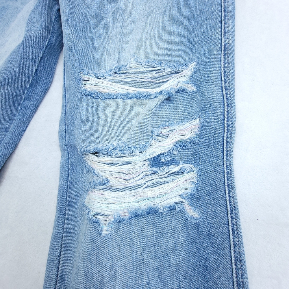 Judy Blue Women's Straight Leg Jeans - Light Blue - Picture 4 of 11